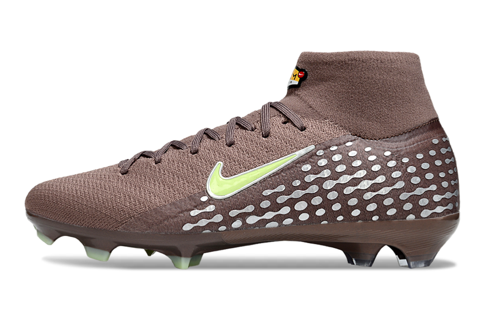 Chuteira Nike Air Zoom Mercurial Superfly 10 Elite Campo - Marrom