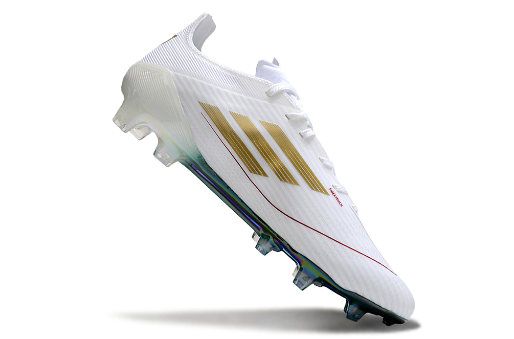 Chuteira Adidas F50 X - Branco e Verde