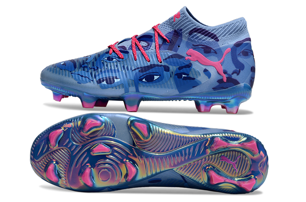 Chuteira Puma Future 8 Ultimate Campo FG - Azul