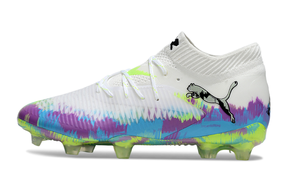 Chuteira Puma Future 8 Ultimate Campo FG - Roxo/Verde