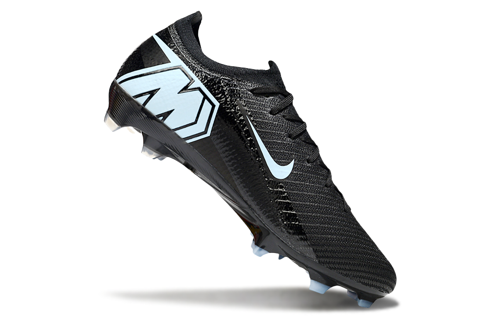 Chuteira Nike Air Zoom Mercurial Vapor XVI Elite FG - preta e azul
