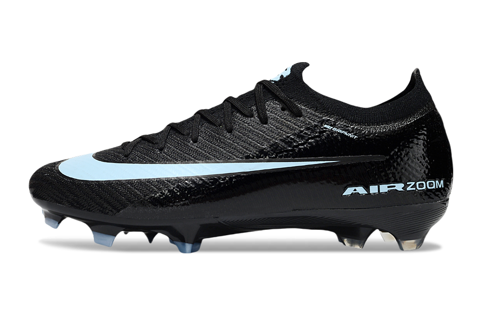 Chuteira Nike Air Zoom Mercurial Vapor XVI Elite FG - preta e azul